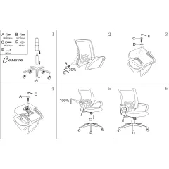 РАБОТЕН ОФИС СТОЛ CARMEN 7050 - ЧЕРЕН_3 РАБОТЕН ОФИС СТОЛ CARMEN 7050 - ЧЕРЕН_3