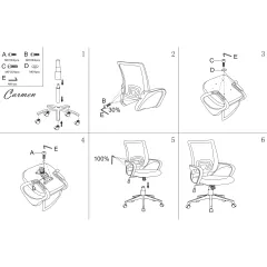 РАБОТЕН ОФИС СТОЛ CARMEN 7050 - РОЗОВ_3