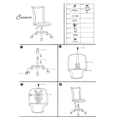 ДЕТСКИ СТОЛ CARMEN 7121 - РОЗОВ_5