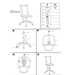 ДЕТСКИ СТОЛ CARMEN 7121 - СИН_5