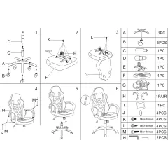 ГЕЙМЪРСКИ СТОЛ С ФУТБОЛНИ МОТИВИ CARMEN 6300 - ЧЕРВЕНО-БЯЛ_5