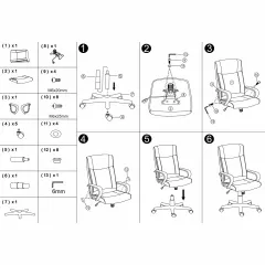 ПРЕЗИДЕНТСКИ ОФИС СТОЛ CARMEN 6684 - ЧЕРЕН_5