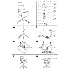ПРЕЗИДЕНТСКИ ОФИС СТОЛ CARMEN 7521-2 - ЧЕРЕН_7