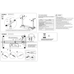 ЕРГОНОМИЧНО РЕГУЛИРУЕМО БЮРО CR-4824 - БЯЛ_6