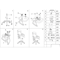 ПРЕЗИДЕНТСКИ ОФИС СТОЛ CARMEN 6184 - ЧЕРЕН_4