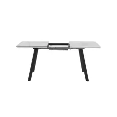 РАЗТЕГАТЕЛНА ТРАПЕЗНА МАСА DARWIN СИВ-ЧЕРЕН_4