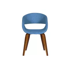 ТРАПЕЗЕН СТОЛ CARMEN 9975 - ОРЕХ - СИН_1 ТРАПЕЗЕН СТОЛ CARMEN 9975 - ОРЕХ - СИН_1