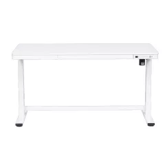 ЕРГОНОМИЧНО РЕГУЛИРУЕМО БЮРО CARMEN CR-118 - 140 СМ - БЯЛО_4