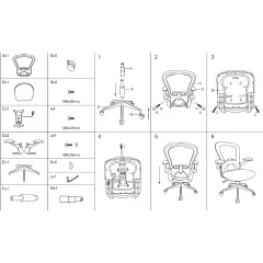 РАБОТЕН ОФИС СТОЛ CARMEN 7590 - БОРДО_6