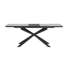 РАЗТЕГАТЕЛНА ТРАПЕЗНА МАСА OMAHA - БЯЛ - ТЪМНОСИВ_4