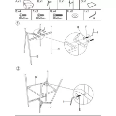 БАР СТОЛ CUNEO 1 - КРЕМ_6