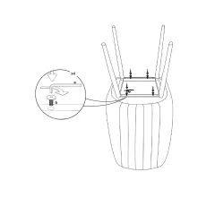 ТРАПЕЗЕН СТОЛ RIMA - АКВАМАРИН 14_6