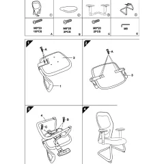 ПОСЕТИТЕЛСКИ СТОЛ CARMEN 7620 - ЧЕРЕН_7