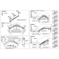 ПОВДИГАЩА РАМКА ЗА РЕГУЛИРУЕМО ЪГЛОВО БЮРО CARMEN CR-223 C - СИВА_5 ПОВДИГАЩА РАМКА ЗА РЕГУЛИРУЕМО ЪГЛОВО БЮРО CARMEN CR-223 C - СИВА_5