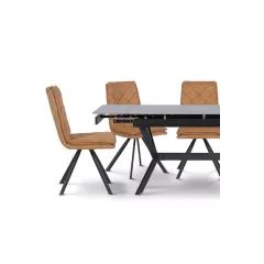 ТРАПЕЗЕН СТОЛ ELY - ЗЛАТЕН ОТ_5