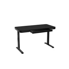 ЕРГОНОМИЧНО РЕГУЛИРУЕМО БЮРО CARMEN CR-118 E - 150 CM - ЧЕРНО_7