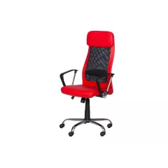 ПРЕЗИДЕНТСКИ ОФИС СТОЛ CARMEN 6184 M - ЧЕРВЕН_2