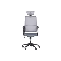 ПРЕЗИДЕНТСКИ ОФИС СТОЛ CARMEN 7587 - СИВ_1