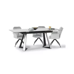 РАЗТЕГАТЕЛНА ТРАПЕЗНА МАСА ADAM L - БЯЛА_7