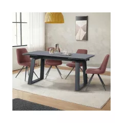 РАЗТЕГАТЕЛНА ТРАПЕЗНА МАСА MIELEC - СИВА_7