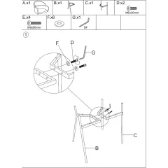 ТРАПЕЗЕН СТОЛ CROTONE - СВЕТЛОБЕЖОВ_6