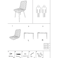 ТРАПЕЗЕН СТОЛ MONZA ЕКО КОЖА - ЧЕРЕН_5