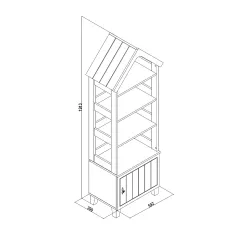 ДЕТСКА ЕТАЖАРКА MIAMI - БЯЛА_3