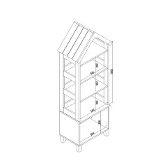 ДЕТСКА ЕТАЖАРКА MIAMI - БЯЛА_4