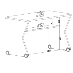 ДЕТСКО БЮРО MIAMI - БЯЛО_4 ДЕТСКО БЮРО MIAMI - БЯЛО_4