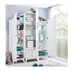 ЕДНОКРИЛЕН ГАРДЕРОБ ДЕСЕН BIRD HOUSE_4