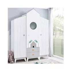 ЕДНОКРИЛЕН ГАРДЕРОБ ЛЯВ BIRD HOUSE_3 ЕДНОКРИЛЕН ГАРДЕРОБ ЛЯВ BIRD HOUSE_3