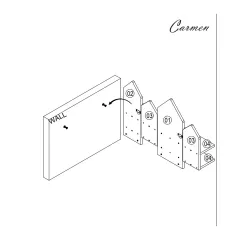 ЕТАЖЕРКА ЗА СТЕНА BIRD HOUSE_7