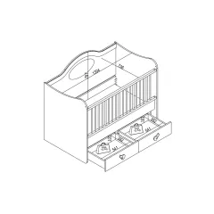 БЕБЕШКА КОШАРА-ЛЮЛКА UNICORN 70 Х 130_4