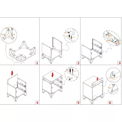 ДЕТСКИ СКРИН С 2 ЧЕКМЕДЖЕТА MINIA_8