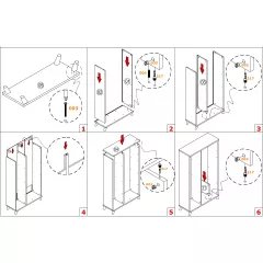 ЕТАЖЕРКА ЗА КНИГИ NATURA_5