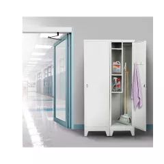 МЕТАЛЕН ШКАФ CARMEN CR-1284 E J - СИВ_2