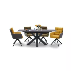 ТРАПЕЗЕН СТОЛ SEFTON - KAKИ СМ_5