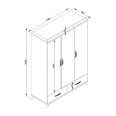 ТРИКРИЛЕН ГАРДЕРОБ NATURA_4