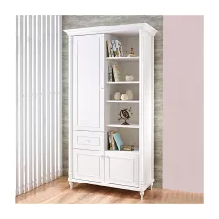 ДЕТСКА ЕТАЖЕРКА ЗА КНИГИ NIL - БЯЛА_1