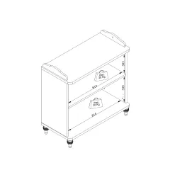 ДЕТСКИ ШКАФ NIL - БЯЛ_4 ДЕТСКИ ШКАФ NIL - БЯЛ_4