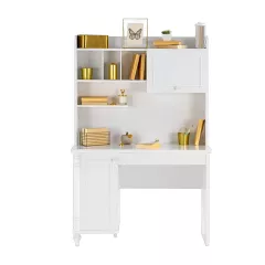 ДЕТСКО БЮРО С ЕТАЖЕРКА NIL - БЯЛО_3