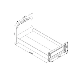 ДЕТСКО ЛЕГЛО NIL 100 X 200 - БЯЛО_3 ДЕТСКО ЛЕГЛО NIL 100 X 200 - БЯЛО_3