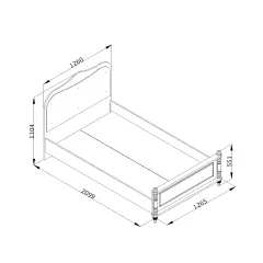 ДЕТСКО ЛЕГЛО NIL 120 X 200 - БЯЛО_3