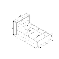ДЕТСКО ЛЕГЛО С РАКЛА NATURA 120 X 200_3