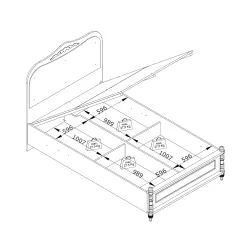ДЕТСКО ЛЕГЛО С РАКЛА NIL 120 X 200 - БЯЛО_4