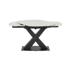 РАЗТЕГАТЕЛНА ТРАПЕЗНА МАСА KARLINO - БЯЛА_3