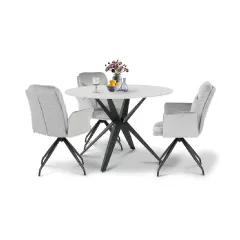 ТРАПЕЗНА МАСА BUK - БЯЛА_4