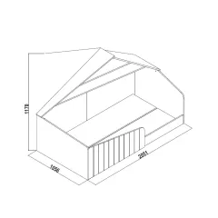 ДЕТСКО ЛЕГЛО КЪЩА МОНТЕСОРИ BREDA 100 X 200_2