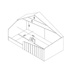 ДЕТСКО ЛЕГЛО КЪЩА МОНТЕСОРИ BREDA 100 X 200_3