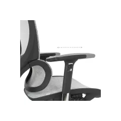 ЕРГОНОМИЧЕН СТОЛ DELTA - БЯЛ_12